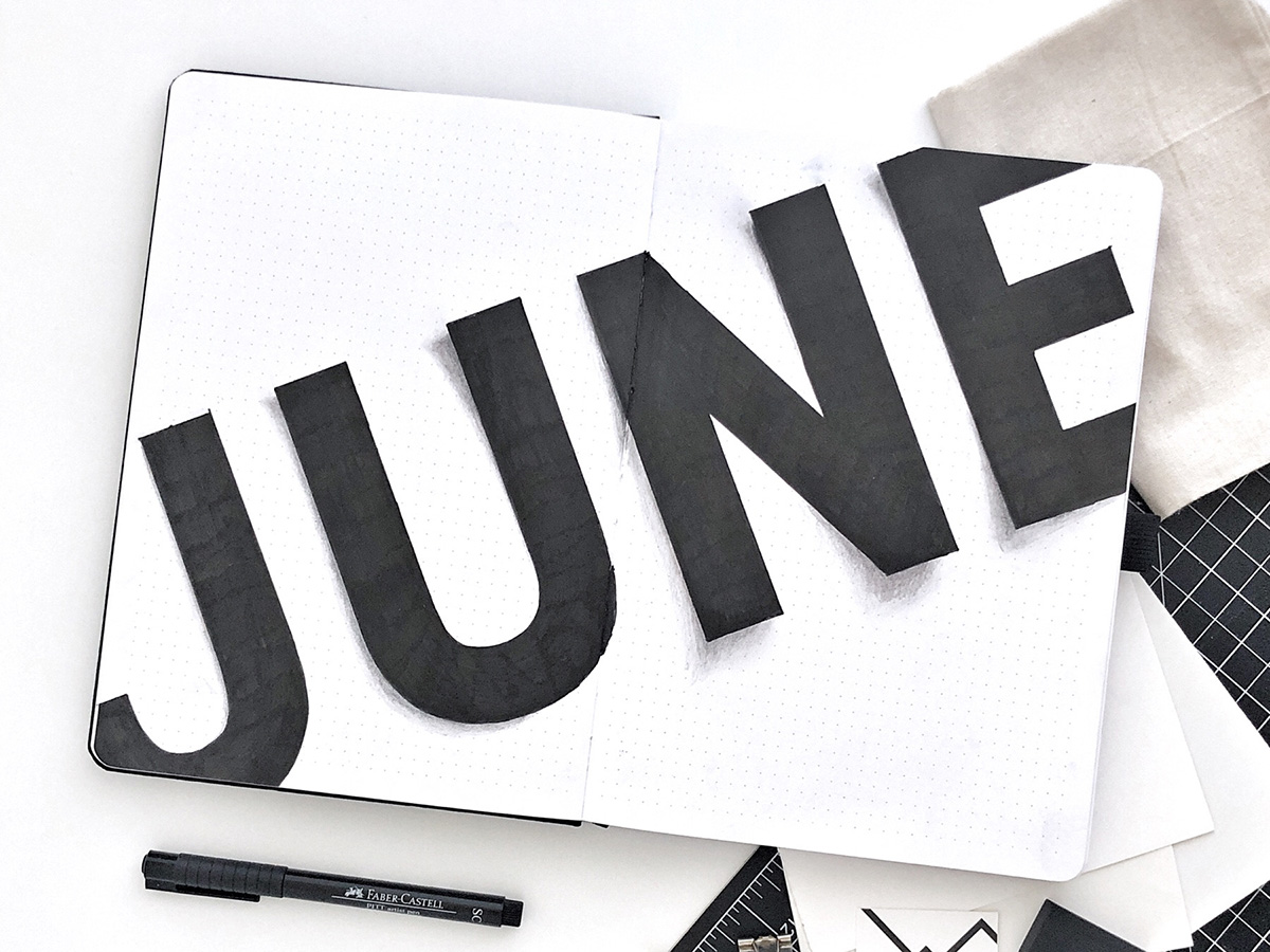 Bold Angles: Bullet Journal Setup